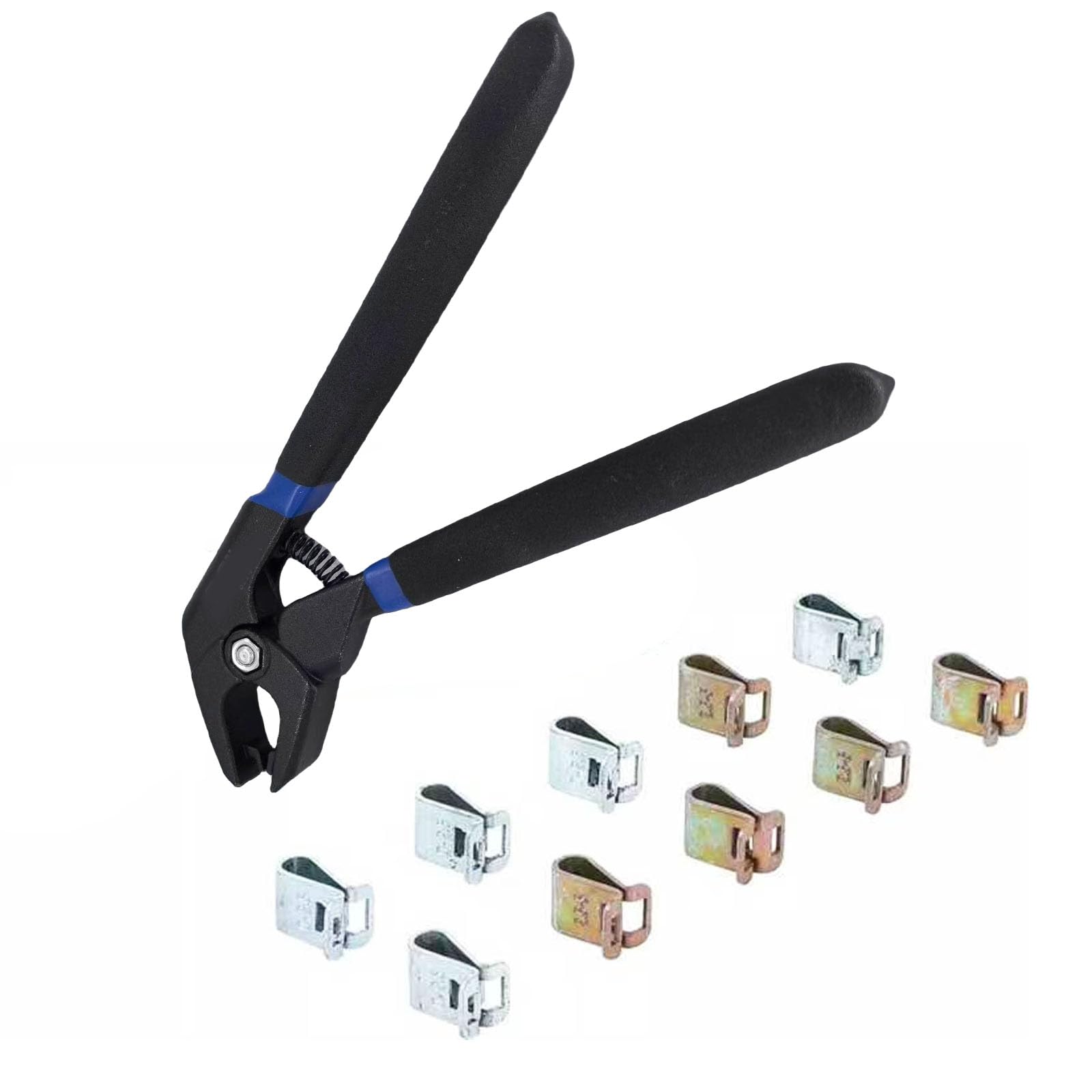 WINTOWIN sheet metal tool clamps in use holding parts securely during repair