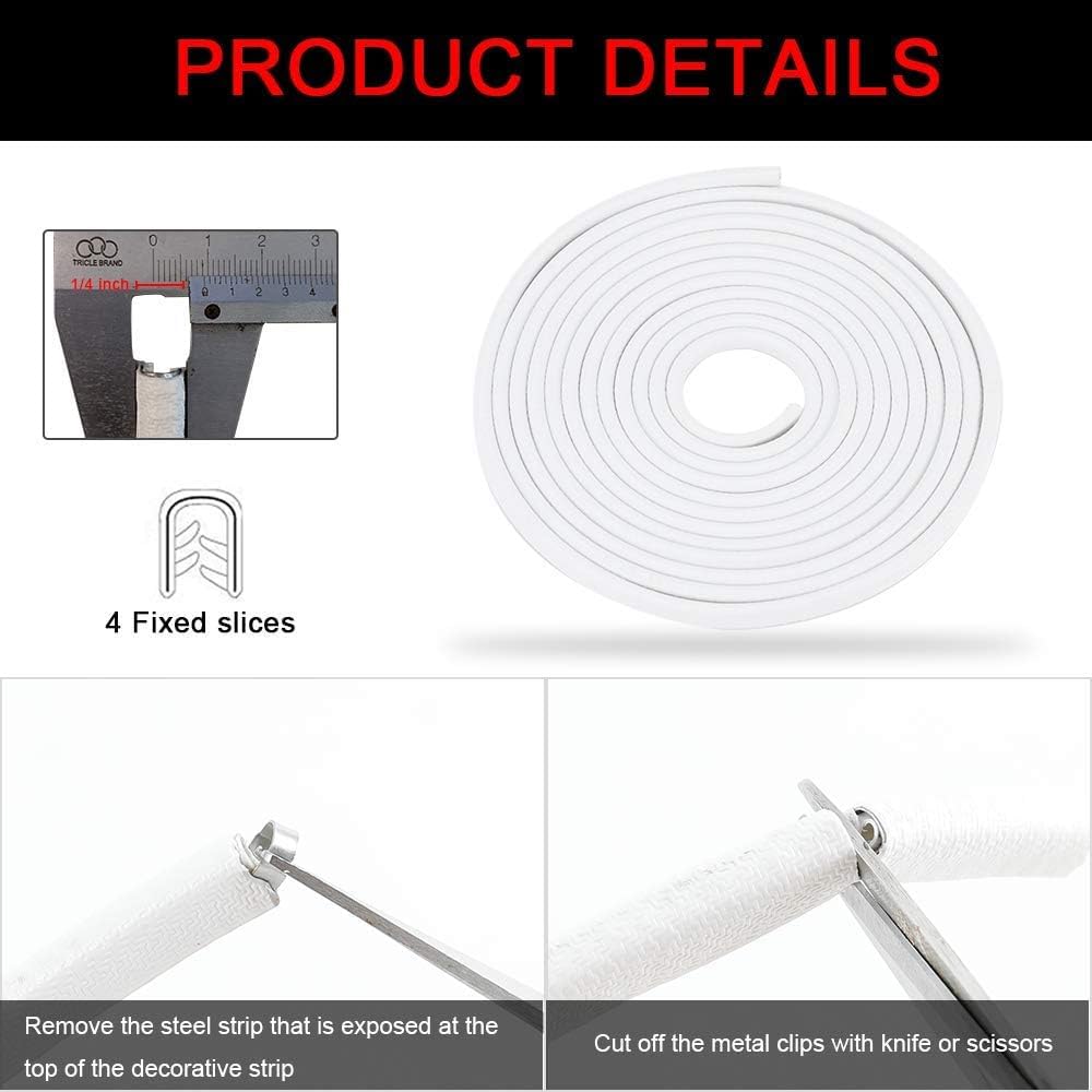 Long 10m roll protects multiple door edges.