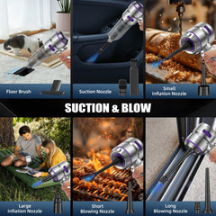 WINWEND 4-in-1 multifunctional vacuum ready for multiple tasks.