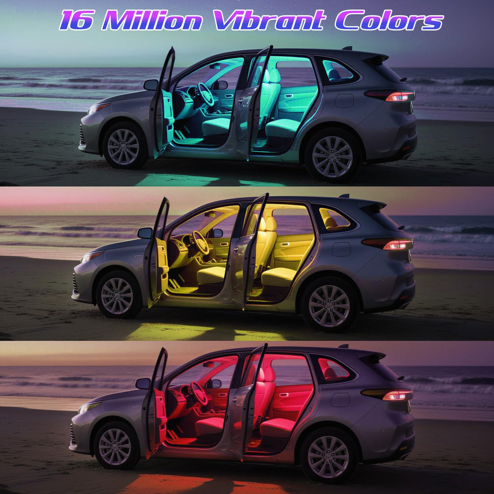 Winzwon USB-powered interior lights provide safe, low-heat illumination.