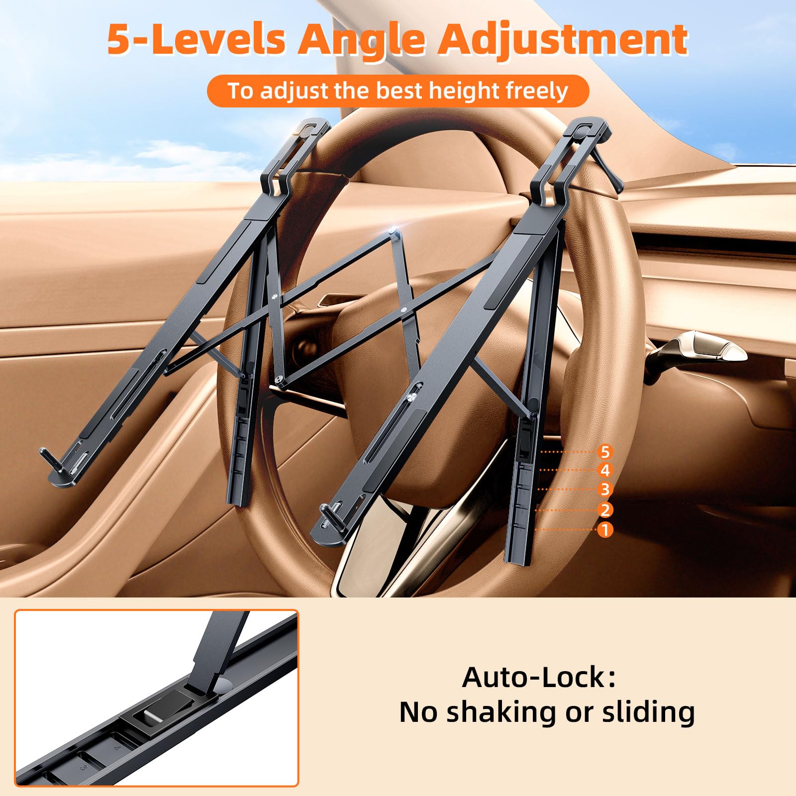 Wisfissh metal-constructed frame delivering sturdy stability