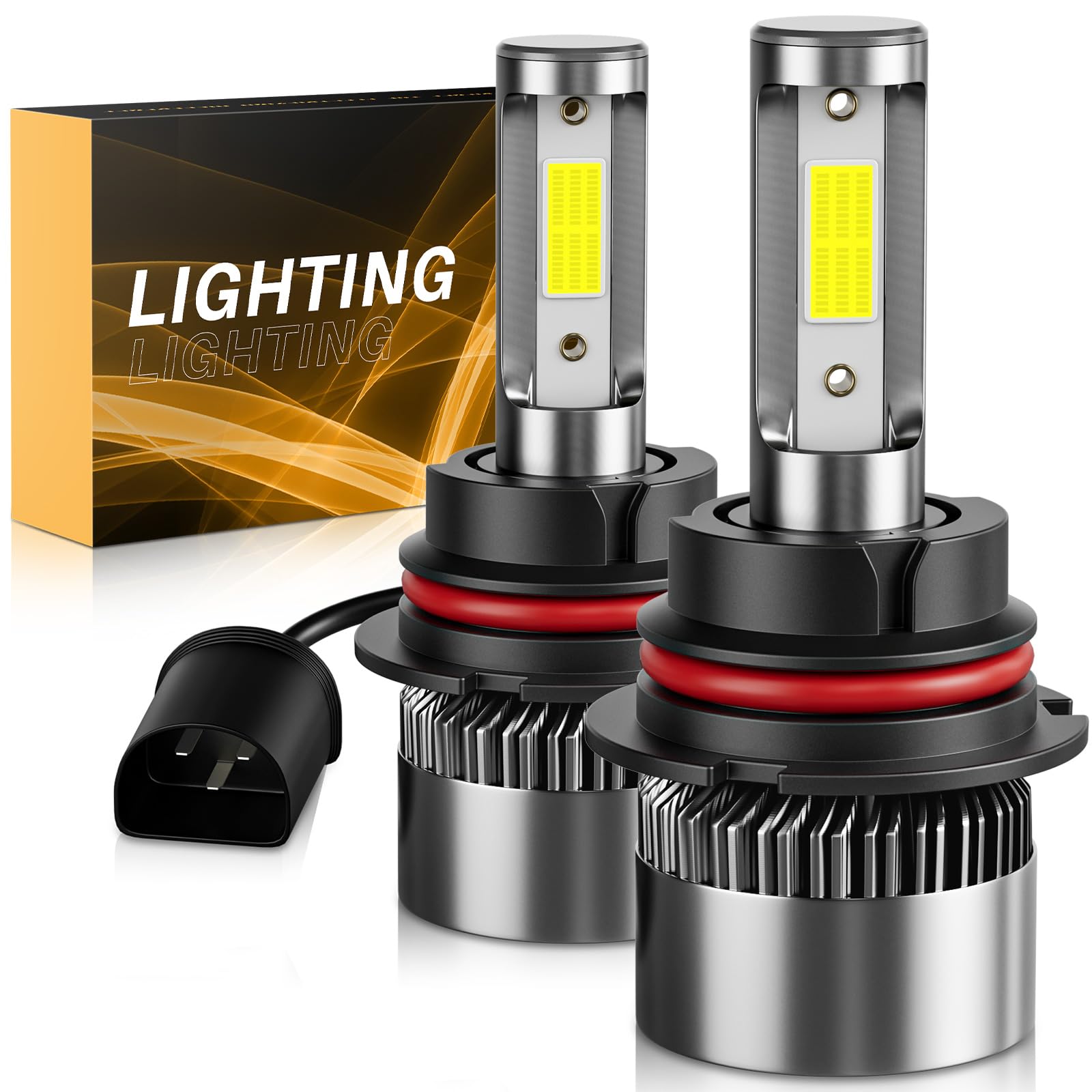 WISONDAP 9001 cool white beam improves night visibility on rugged trails