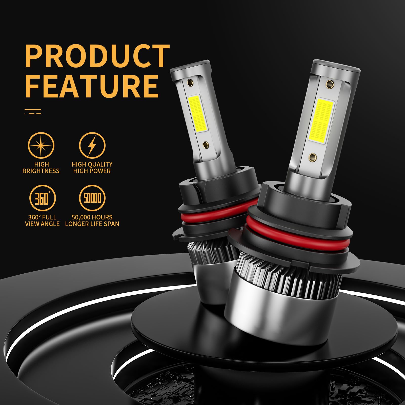 WISONDAP cooling fan backup beam prevents overheating during long runs