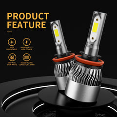 Wisondap H8/H9/H11 bulbs demonstrating IP68 waterproof design for off-road use