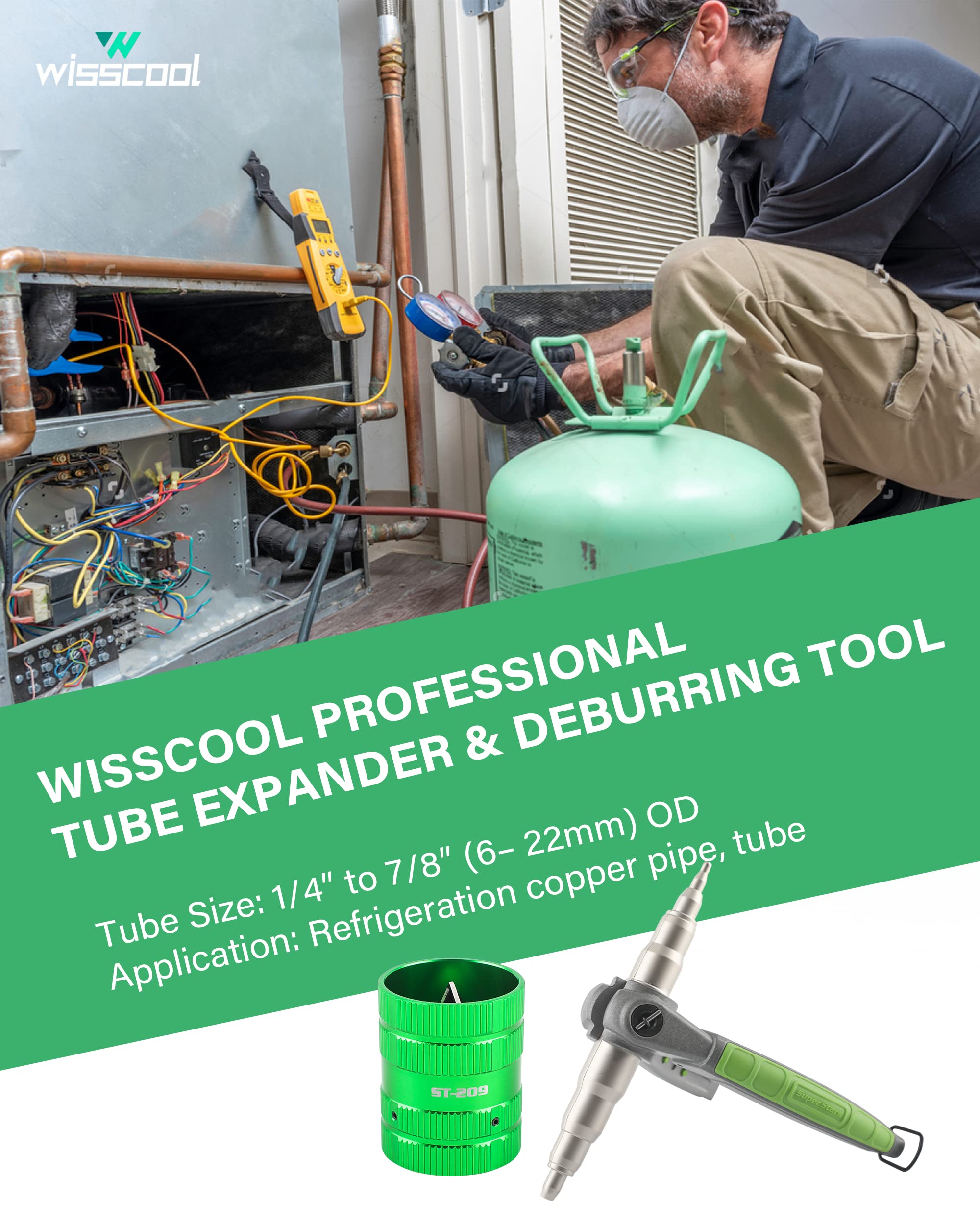 Wisscool precision machined surface aids easy copper tubing forming