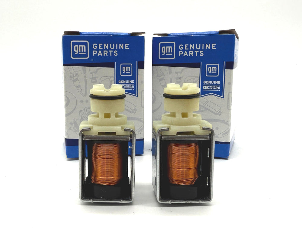 WIT 4L60E solenoid set A/B pack highlights direct replacement for smoother shifts.