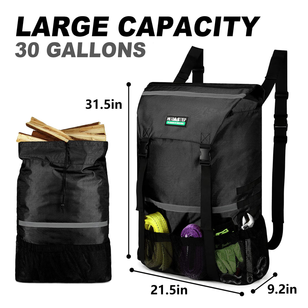 WITSTEP 1680D reinforced canvas with waterproof interior for rugged use