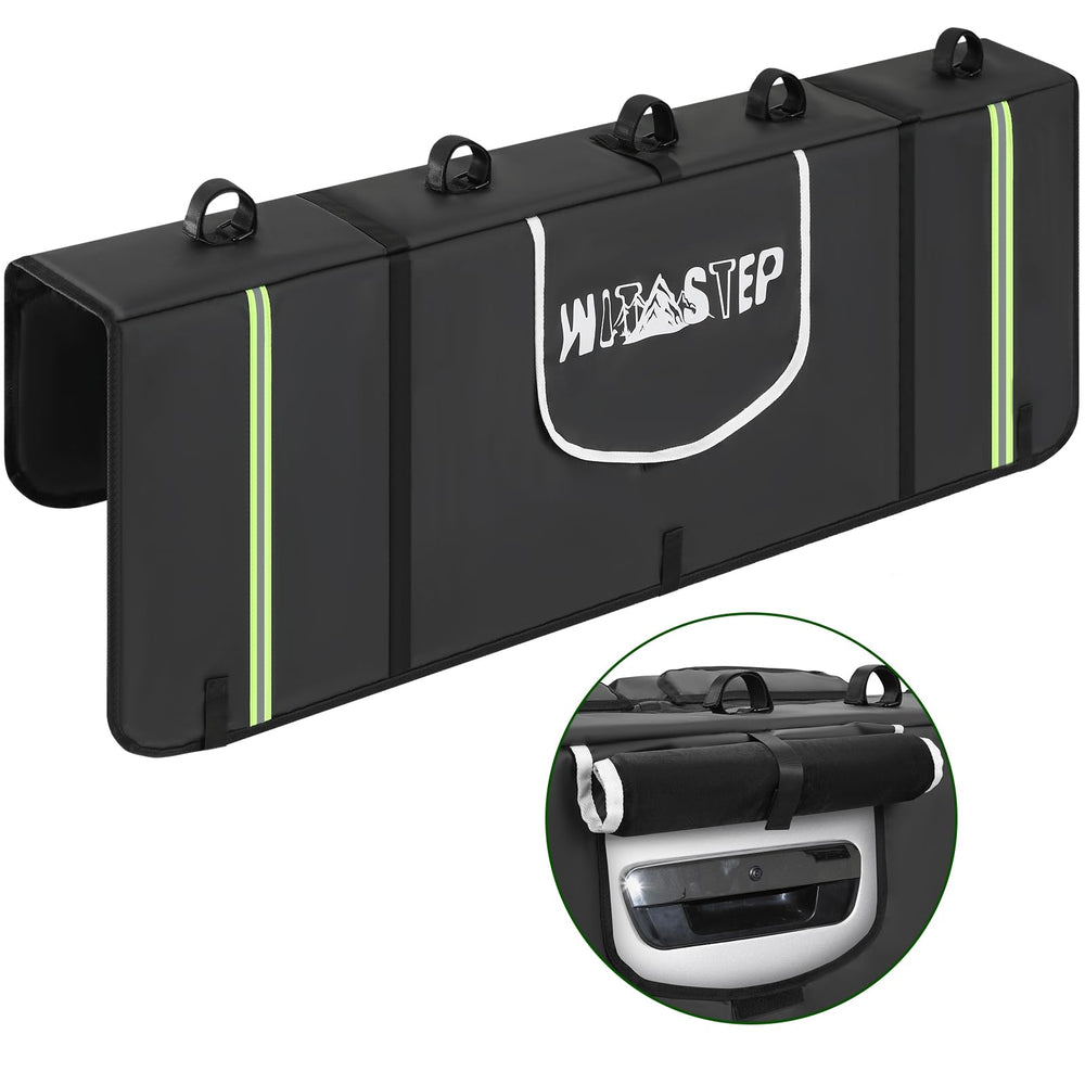WITSTEP tailgate pad five bike capacity for secure trail transport.