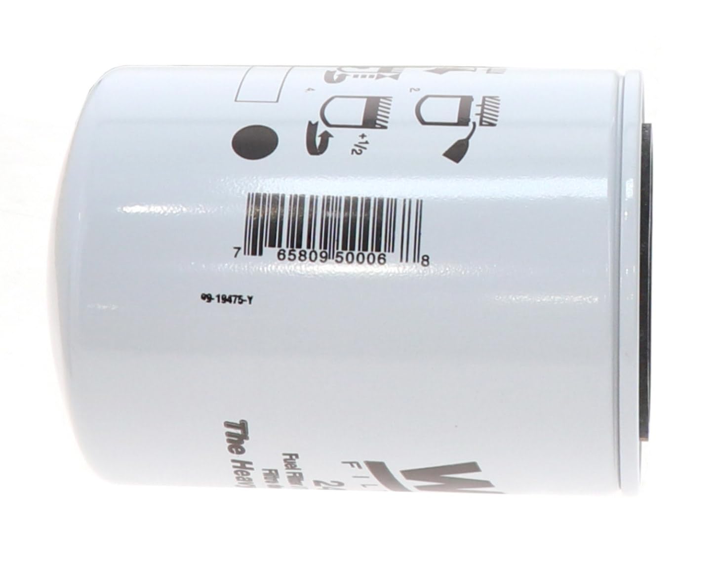WIX 24006 close-up of filtration media and seal