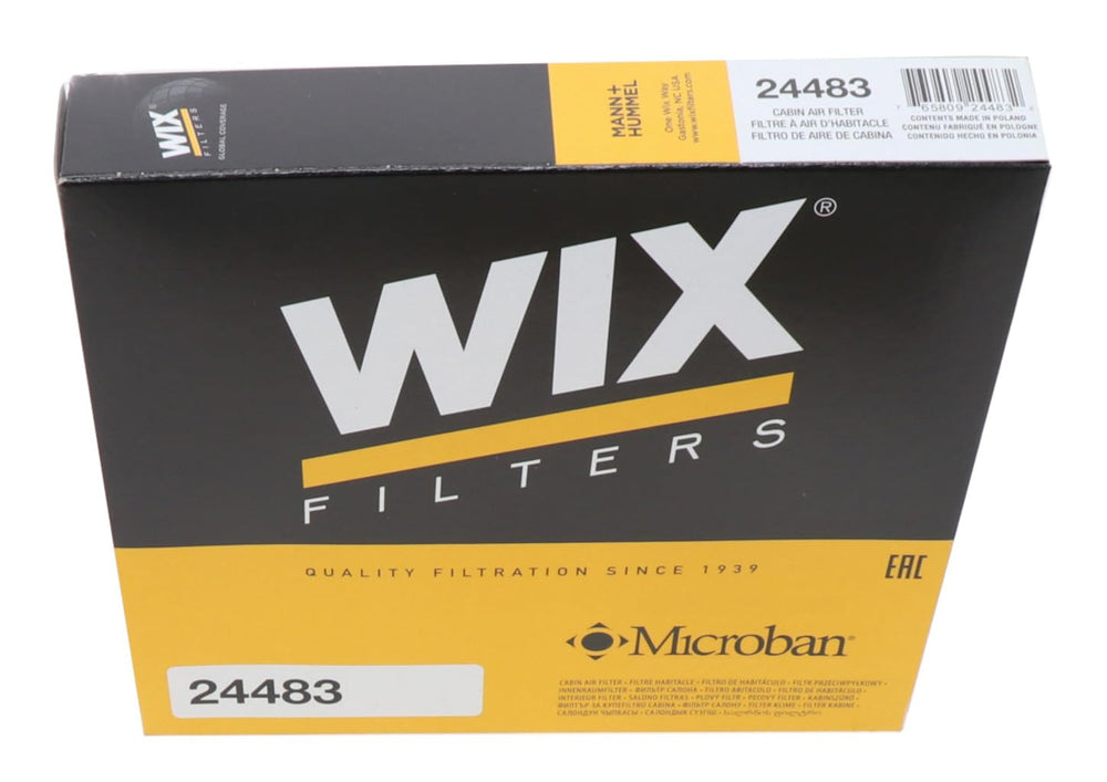 WIX 24483 dimensions 8.50 x 8.30 x 1.49 inches for compatibility check