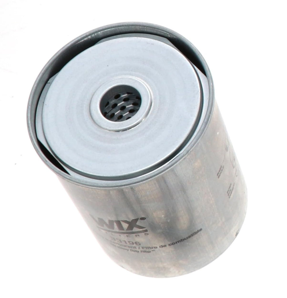 WIX 33196 durable metal construction emphasizes reliability in tough fuel conditions