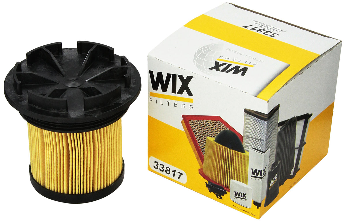 WIX 33817 heavy-duty fuel cartridge enhances filtration for durable engine performance