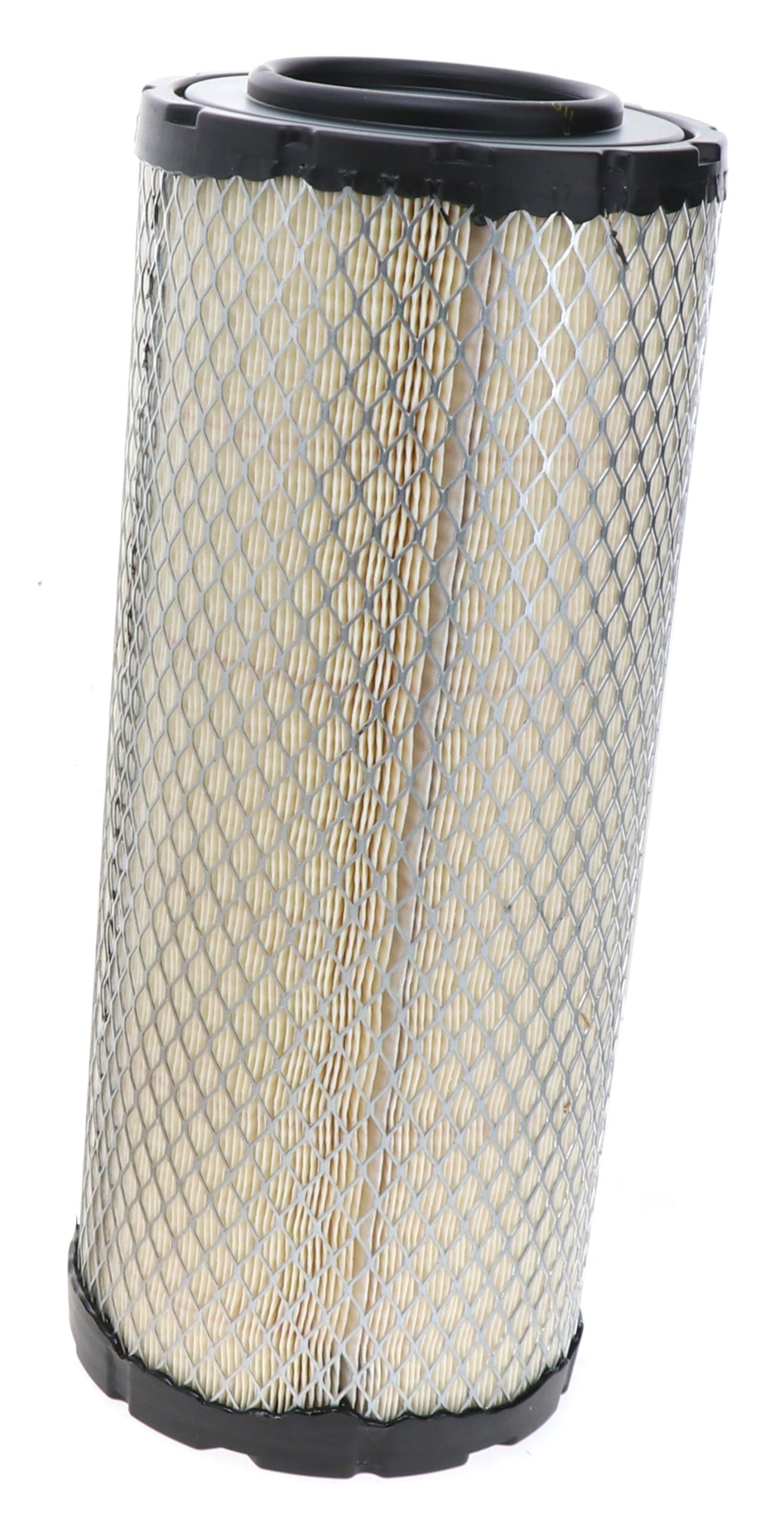 WIX 46489 outer air filter close-up showing embossed pleats for dirt trapping