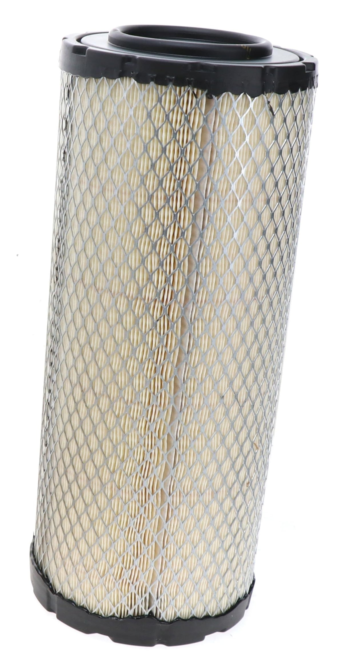 WIX 46489 outer air filter close-up showing embossed pleats for dirt trapping