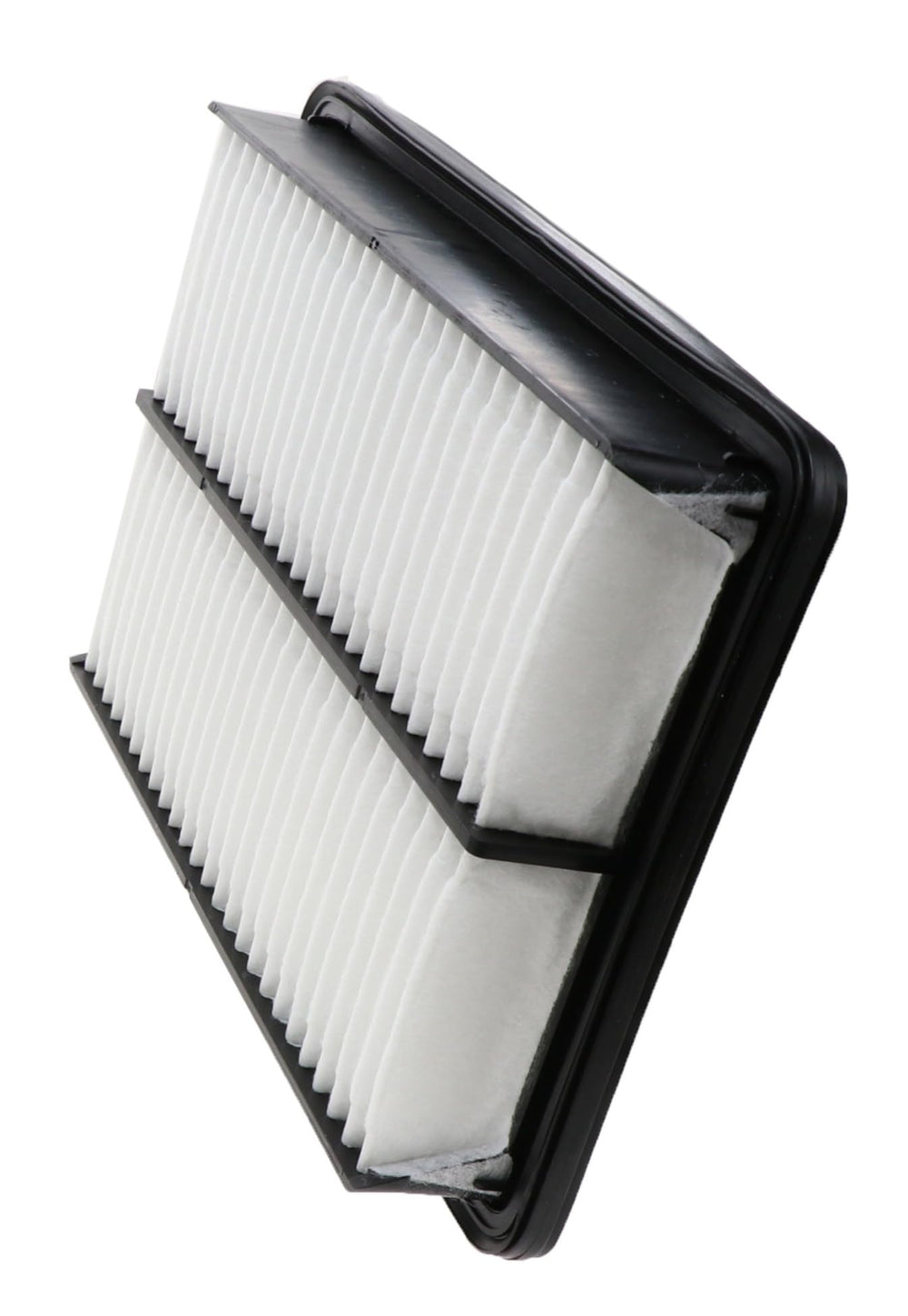 Wix 49247 air filter side profile highlights slim, space-saving shape