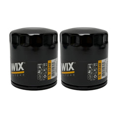 Wix 51348 spin-on lube filter front view; reliable filtration for engines
