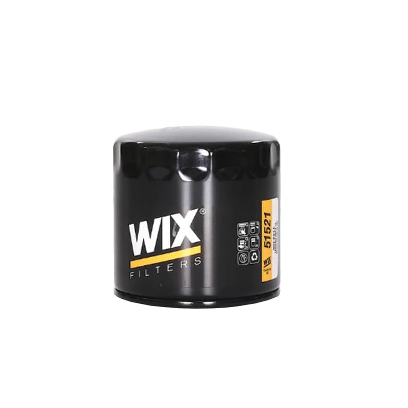 WIX 51521 oil filter installed in a vehicle engine for reliable filtration.