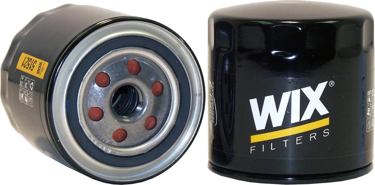 WIX 51521 oil filter media inside shows advanced filtration.