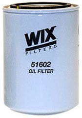WIX 51602 oil filter replacement shown in engine bay for synthetic oils and high-mileage engines