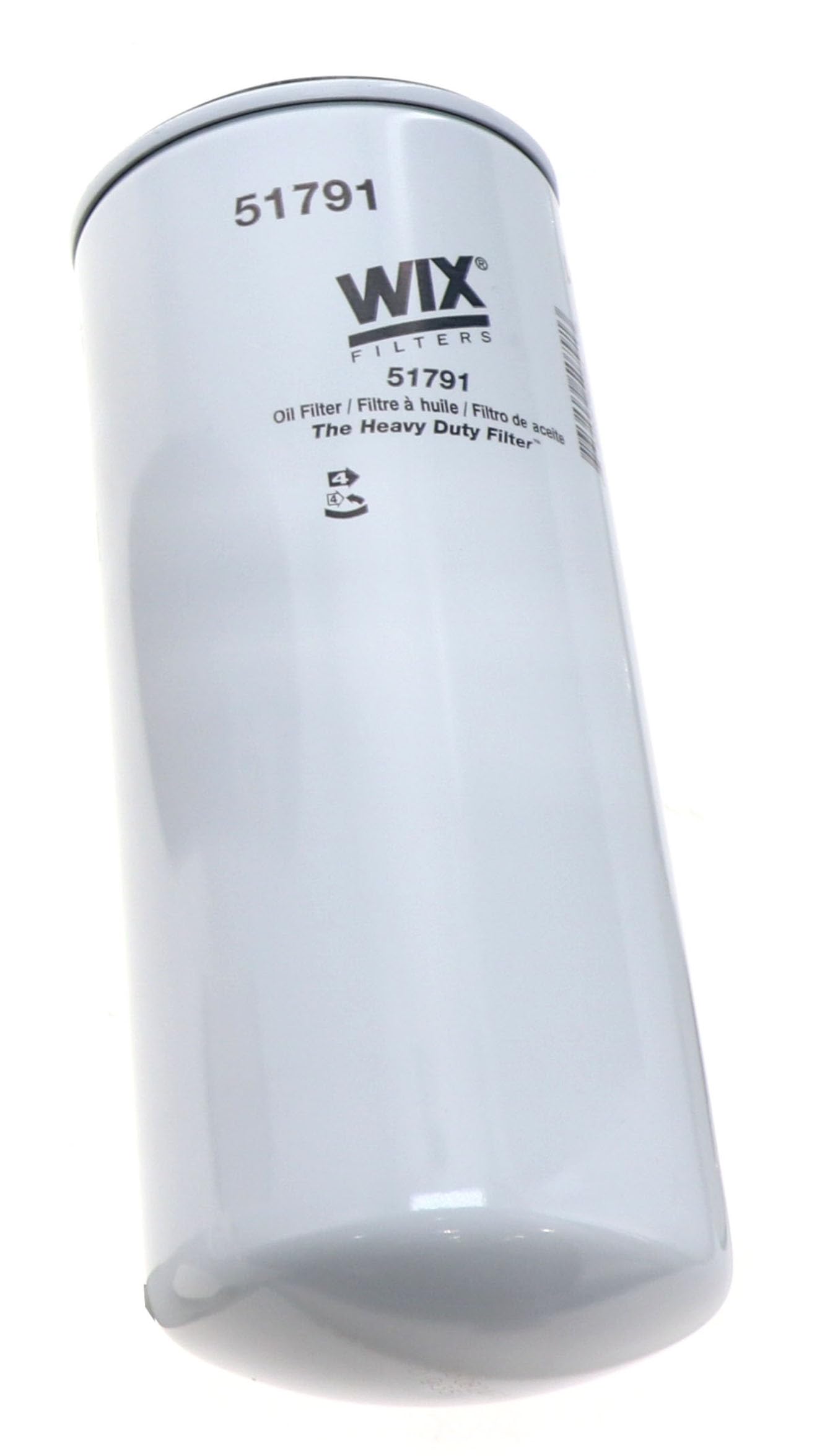 WIX 51791 oil filter media close-up showing dirt-trapping capability