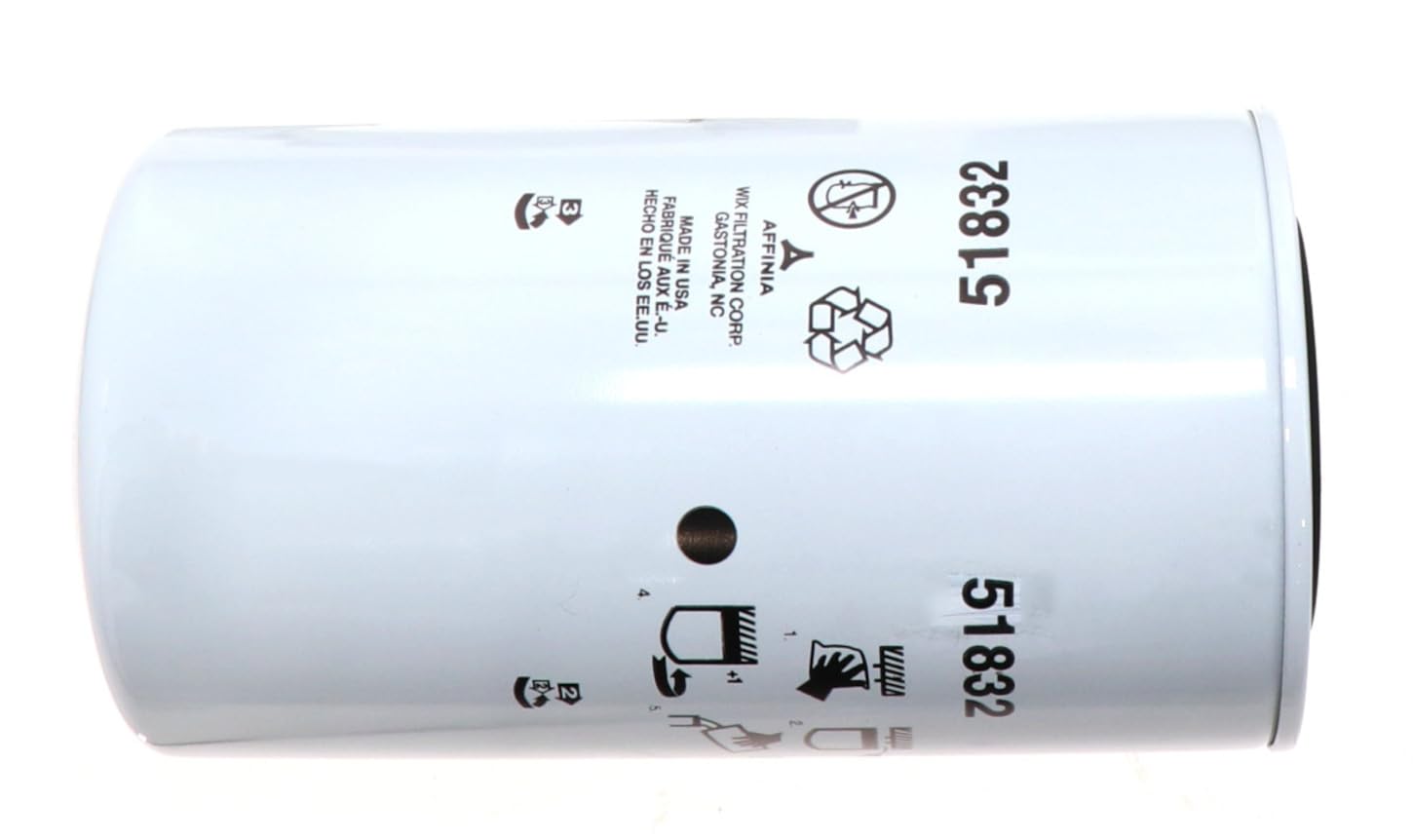 WIX 51832 inner element tube supports strong filtration performance