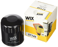 WIX 57148 oil filter for Harley-Davidson, helps prevent dry starts and protects engine under demanding riding conditions