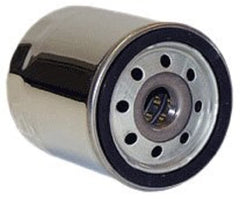 WIX 57348 oil filter for Harley motorcycles, showing synthetic/high-mileage media and anti-drainback protection