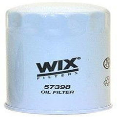 WIX 57398 oil filter replacement for synthetic and high-mileage oils, supporting engine protection