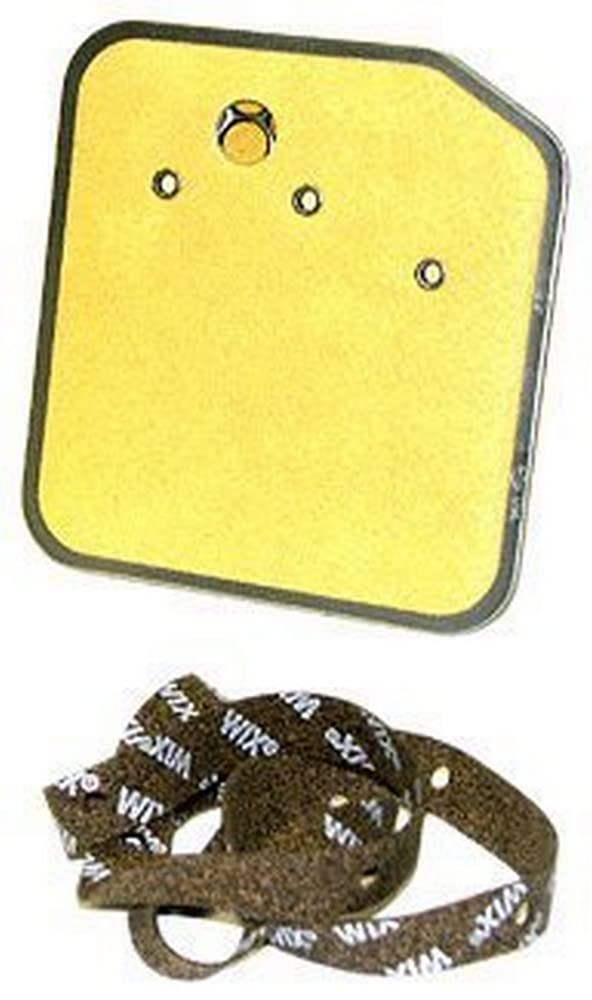 WIX 58707 transmission filter detail showing pleated element for filtration and easy replacement
