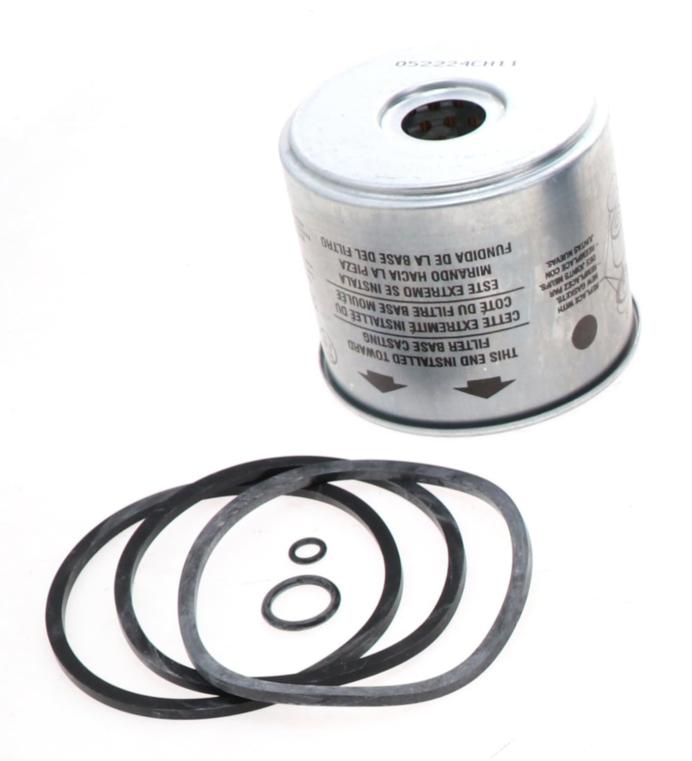 WIX Filters 33166 fuel cleansing performance close-up highlights contaminant removal.