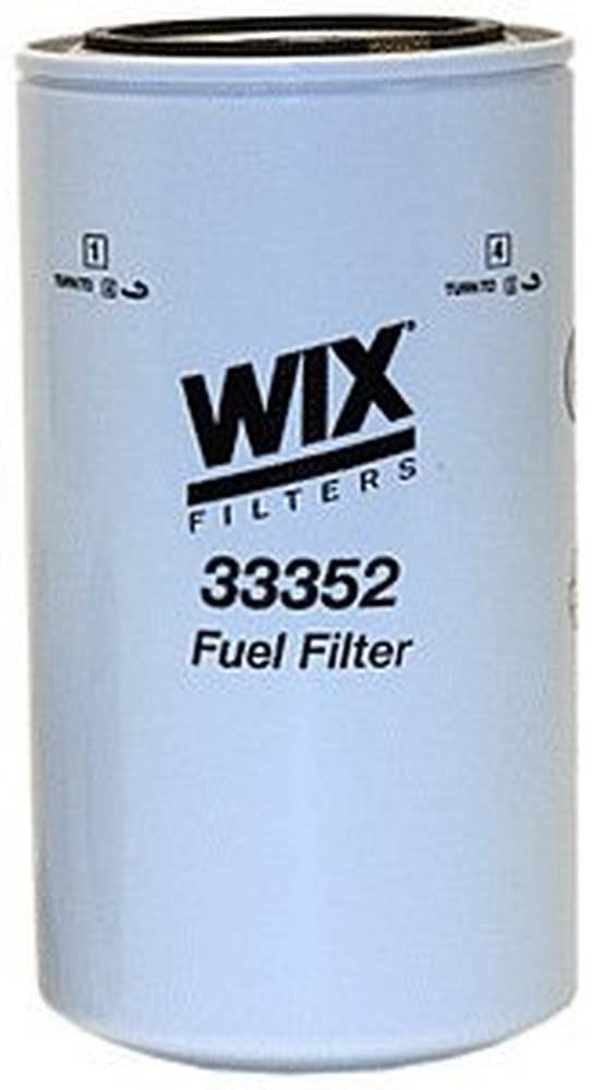 WIX Filters 33352 heavy duty spin-on fuel filter, easy installation and improved fuel cleansing.