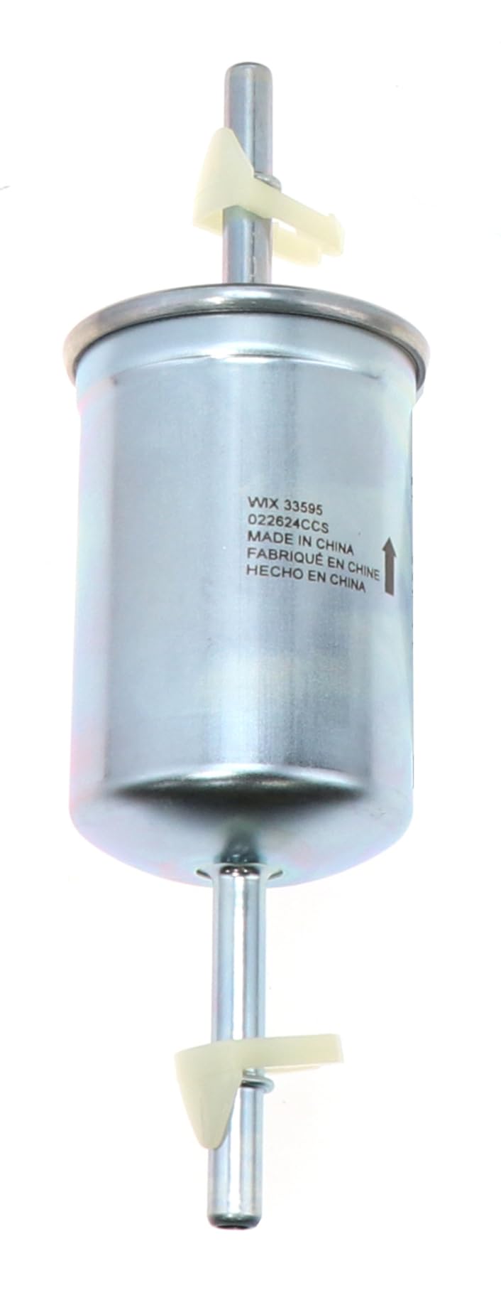 WIX Filters 33595 inline filter assembly improves fuel flow and filtration.