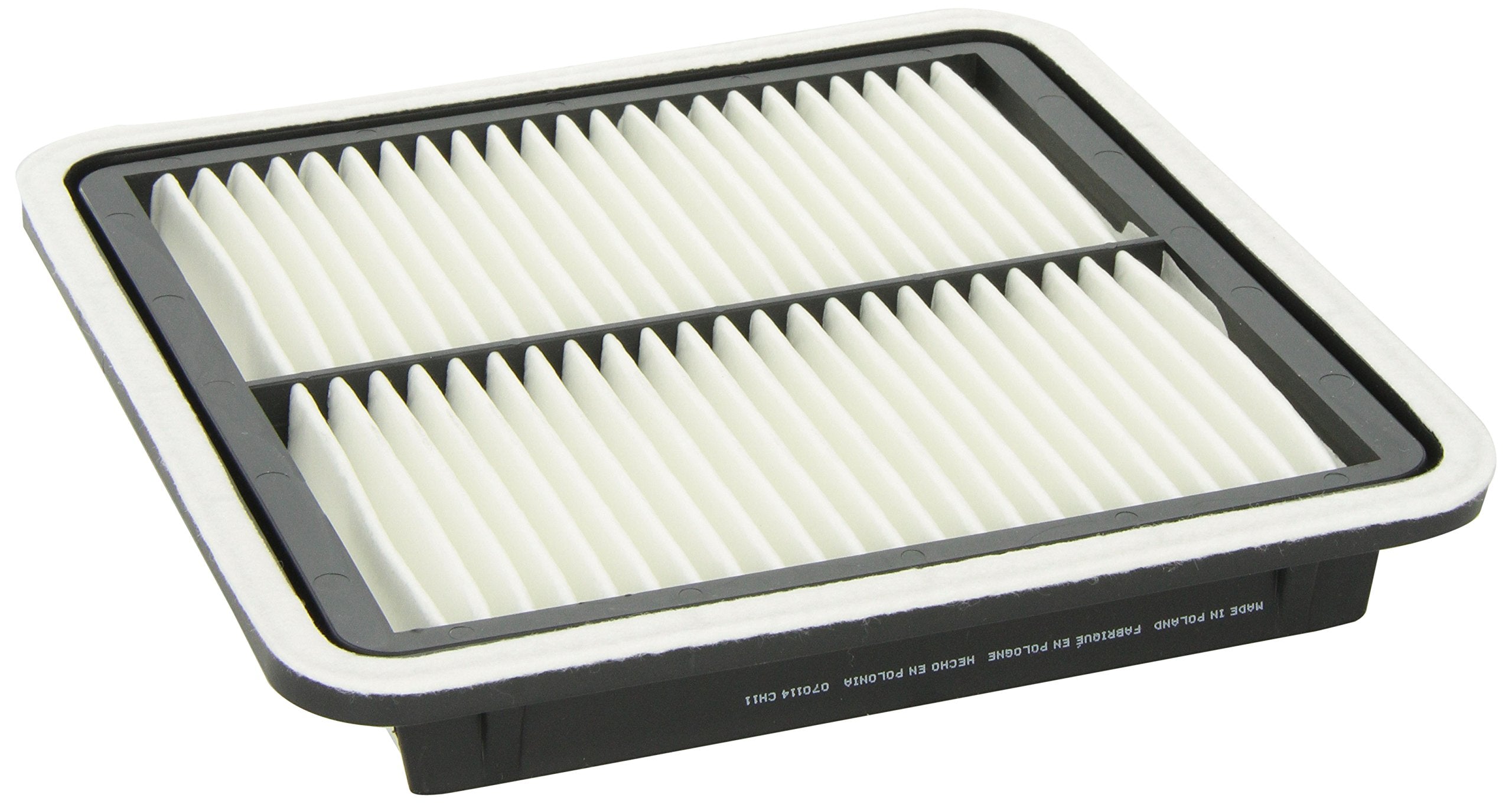 WIX 49012 air filter panel for vehicle-specific fit enhances engine airflow