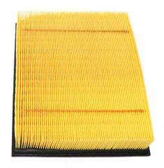 Wix Racing Filters Air Filter Panel closeup shows pleat integrity and seal
