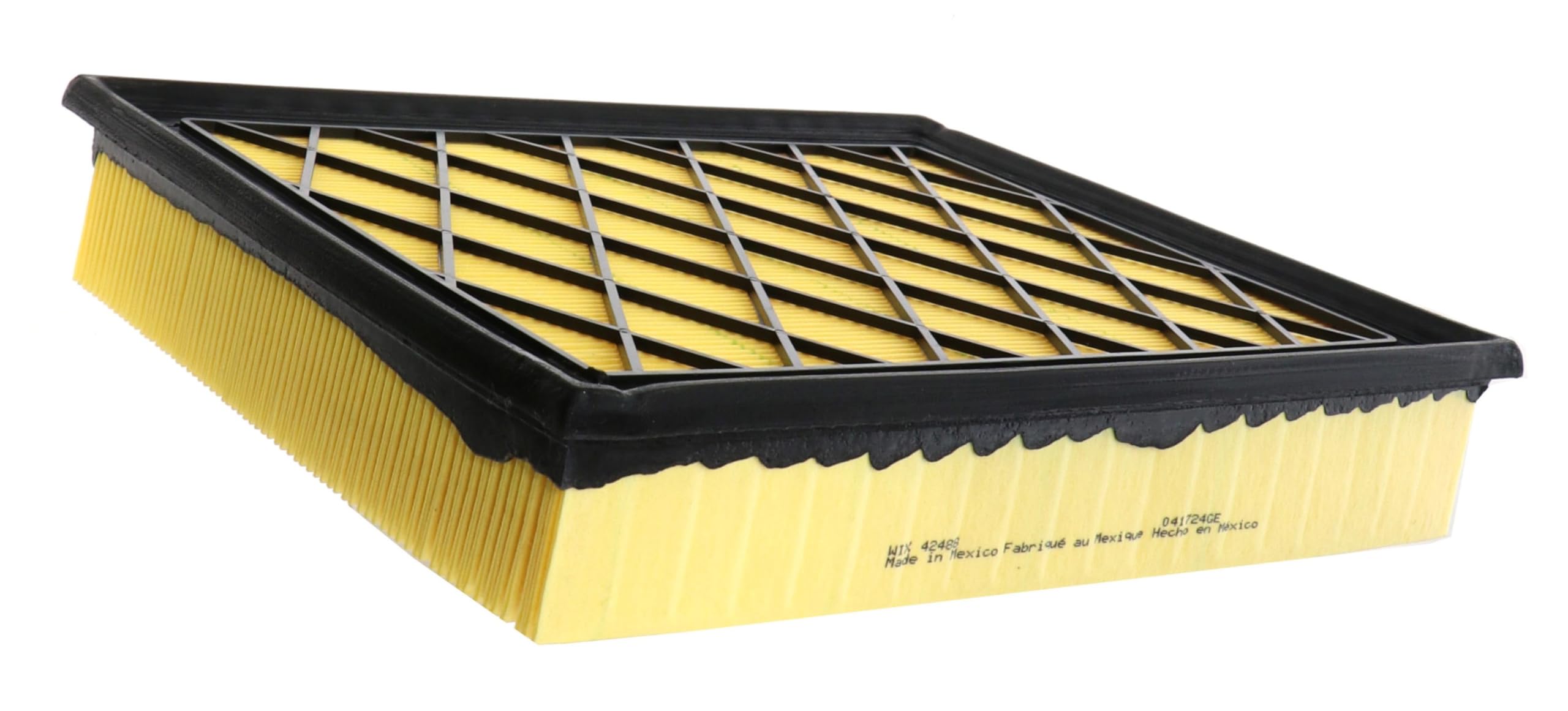 Wix Racing Filters Air Filter Panel has urethane gasket for a snug seal