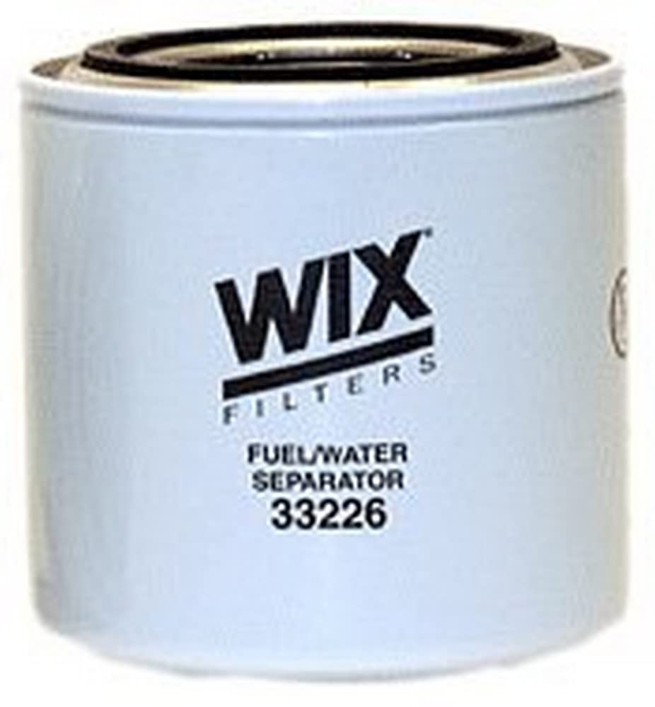 WIX Racing Filters fuel/water separator filter protects the fuel system from water intrusion.