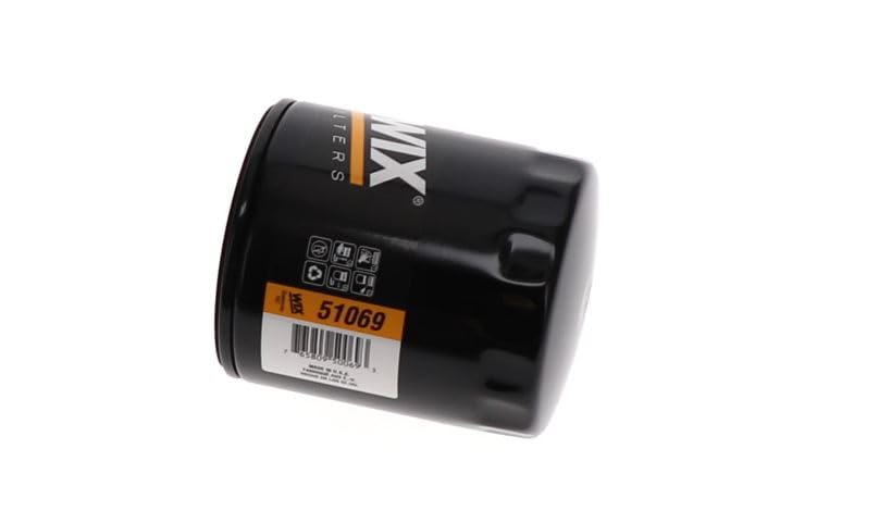 WIX Spin-On Lube Filter highlighting high particle size retention for protection against particulates