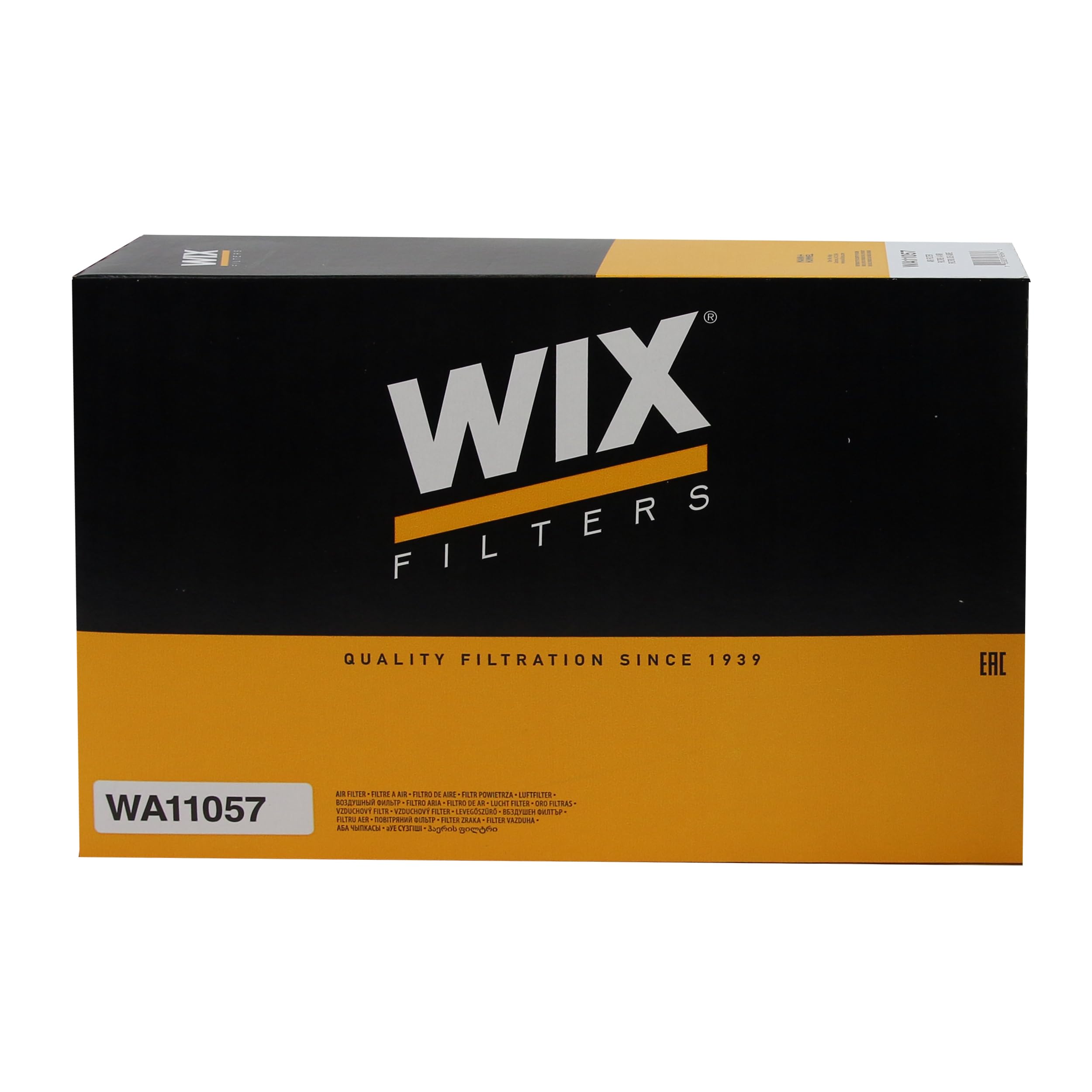 Installed Wix WA11057 filter on GMC Sierra 2500HD showing tight seal