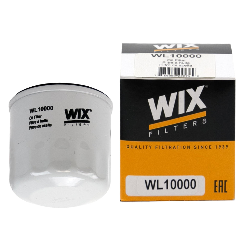 Wix WL10000 oil filter closeup highlighting filtration media for clean oil