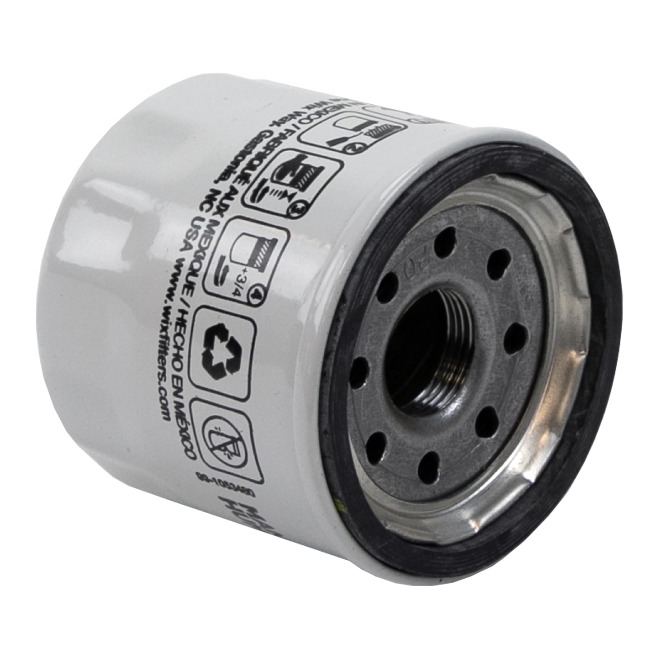 Wix WL10000 oil filter side view demonstrates high-capacity design for extended service