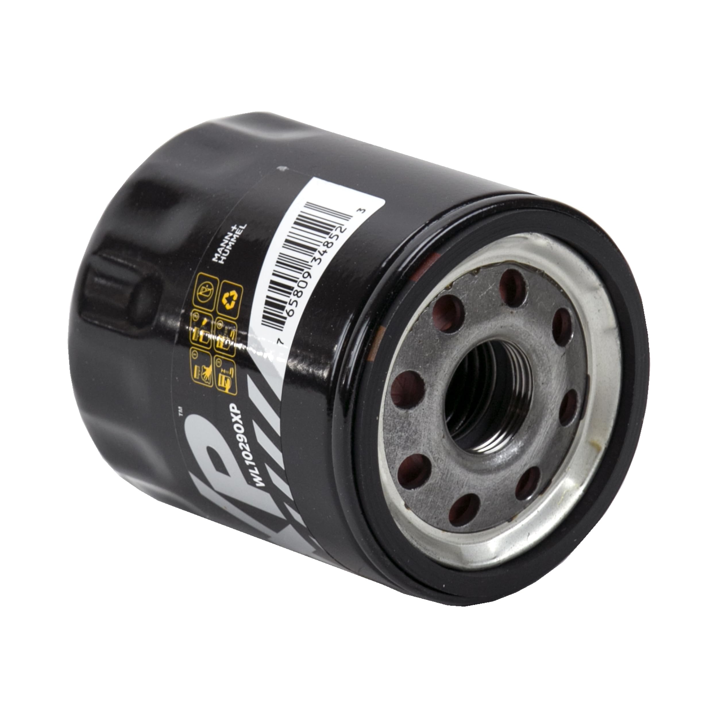 WIX WL10290XP filter installed in a GM engine, optimized for synthetic oil.