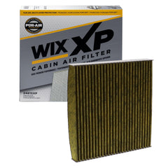Wix XP cabin air filter with triple-layer media for fresher cabin air and odor reduction