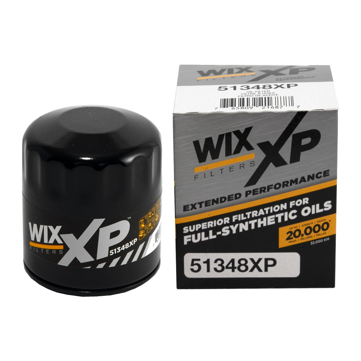 WIX XP oil filter replacement shows precise fit and filtration efficacy for synthetic oils.