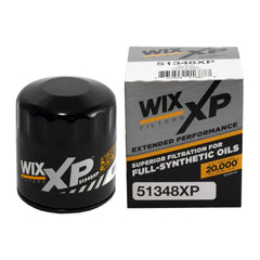 WIX XP oil filter replacement shows precise fit and filtration efficacy for synthetic oils.