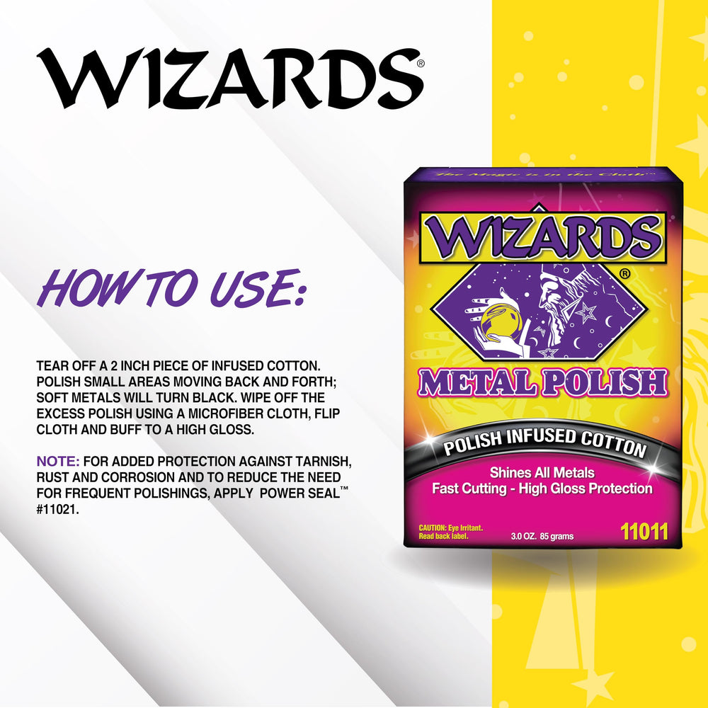 Wizards metal polish on stainless trim creating a mirror-like stainless surface.