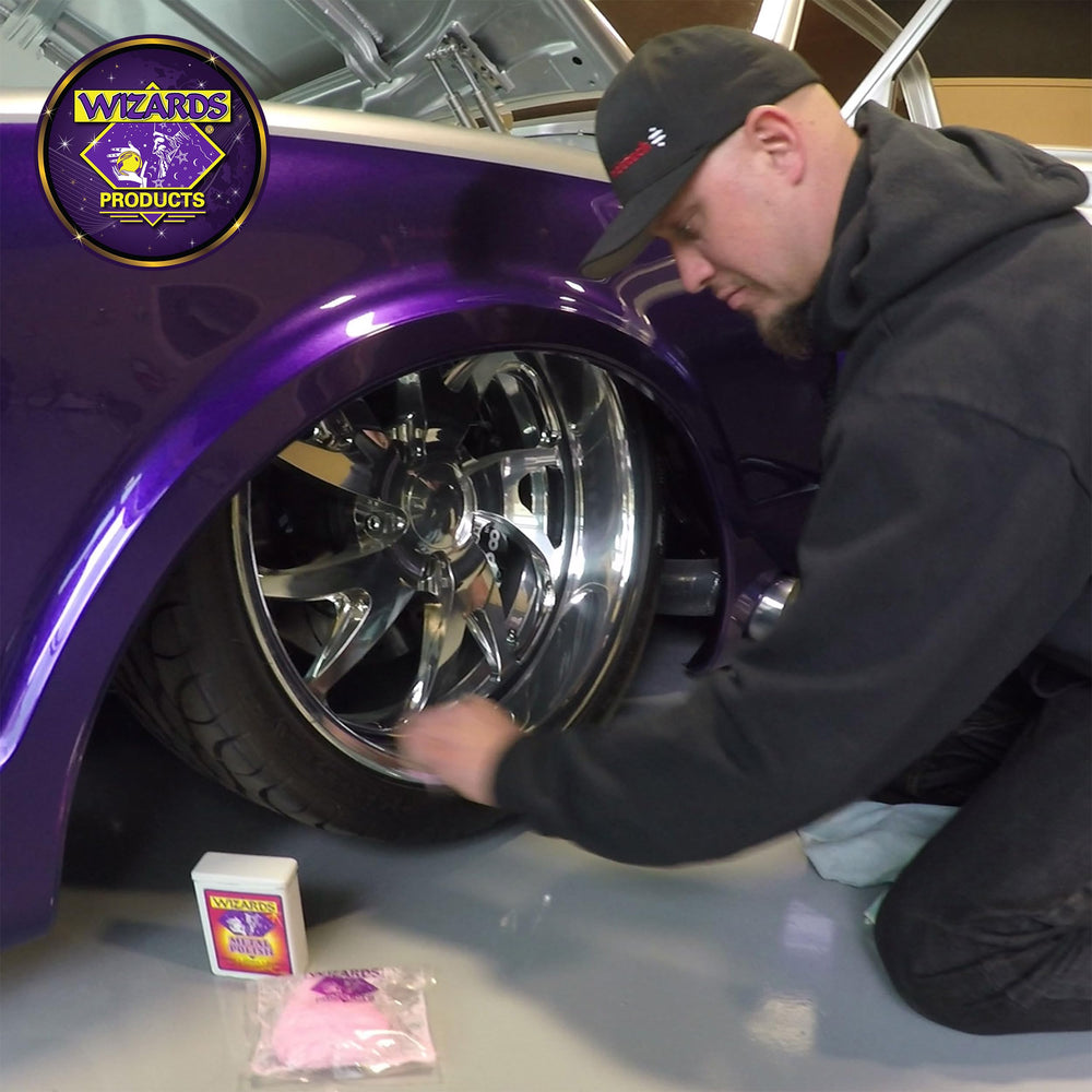 Wizards car detailing setup supporting easy home restoration and mirror-like results.