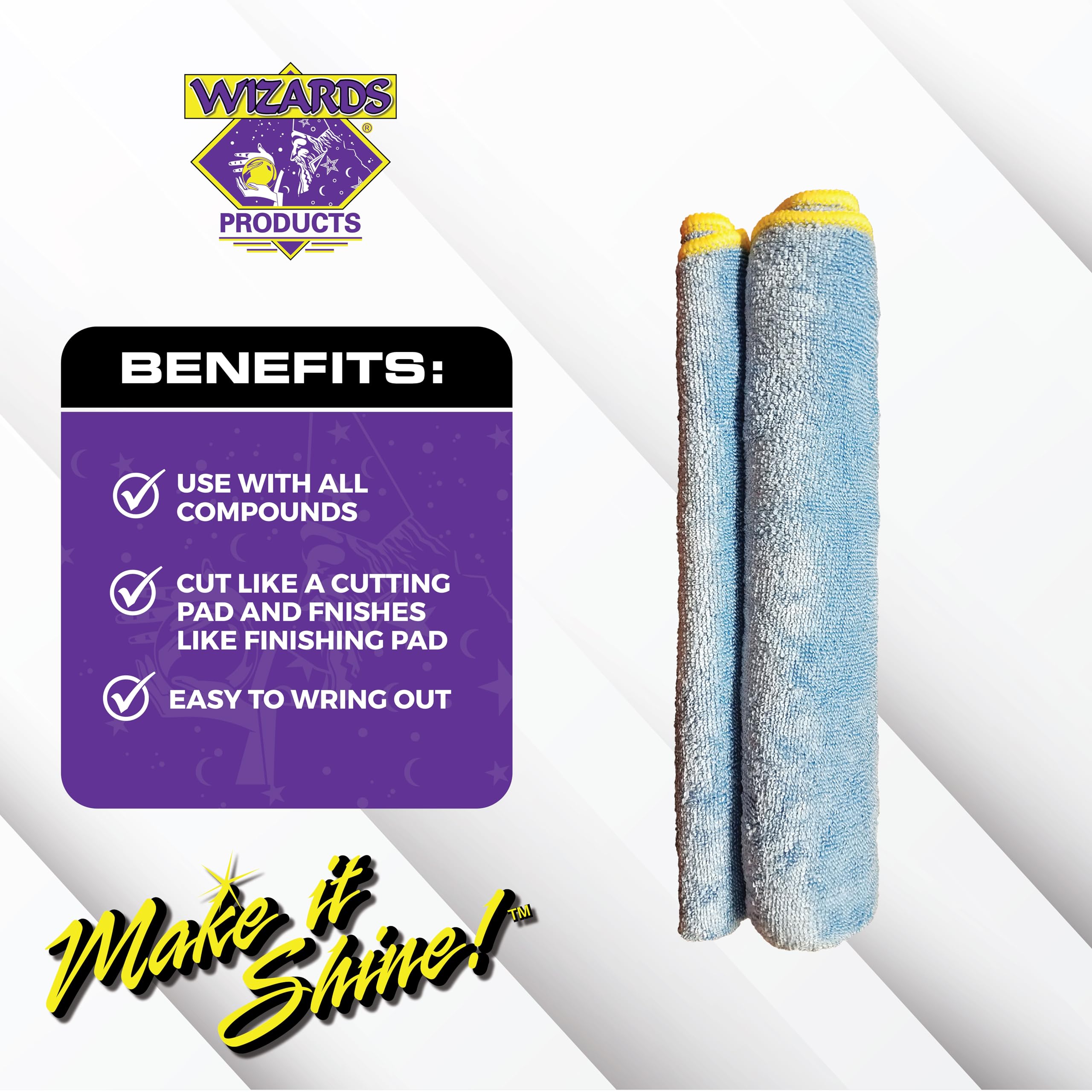 Wizards Detailing Bag organized with tools for on-the-go motorcycle care.