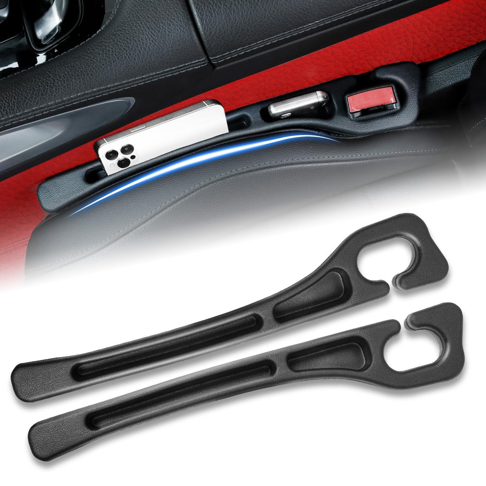 WJCGX car seat gap filler 2 pack blocking items between seat and console