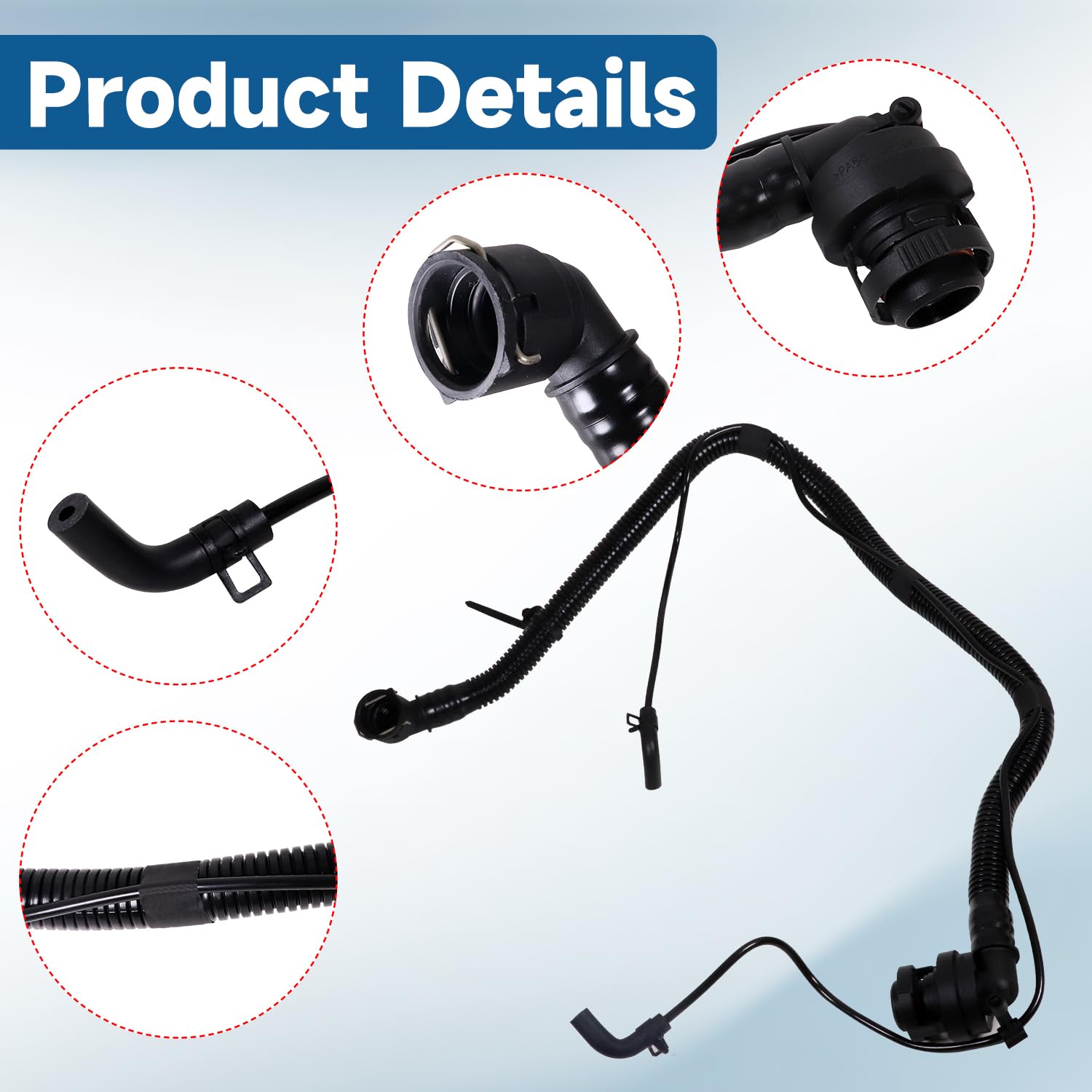 WLFINKMO PCV valve tubing for Chevrolet Sonic ensures smooth intake manifold flow