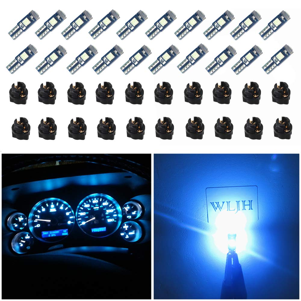 WLJH 74 LED dash light side-view glow for clear instrument panels.